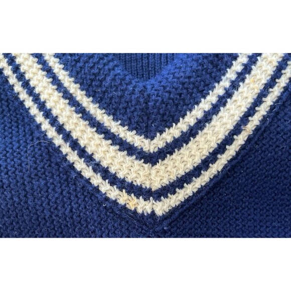 Vintage Charles Wolf Men's Sweater 100% Nordic Wool Mothproof Size Medium READ - Picture 4 of 5